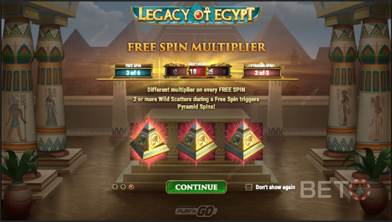 Snag Ripper Free Spin Multipliers in Legacy Of Egypt