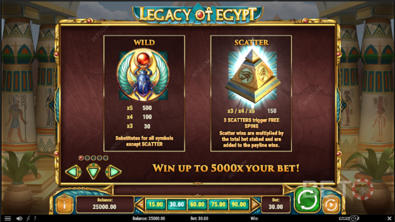 Unique Bonus Rounds in Legacy Of Egypt