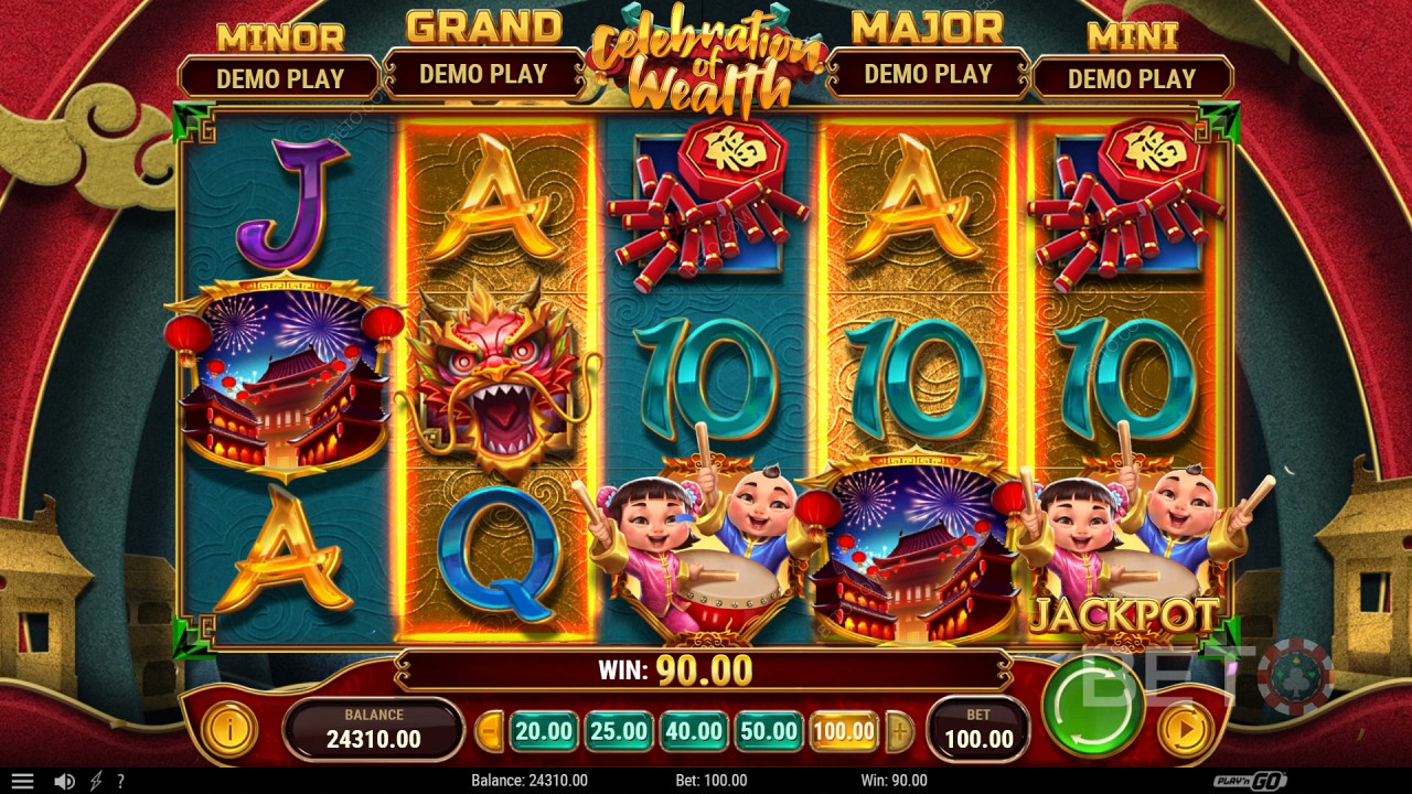 Celebration of Wealth Free Play