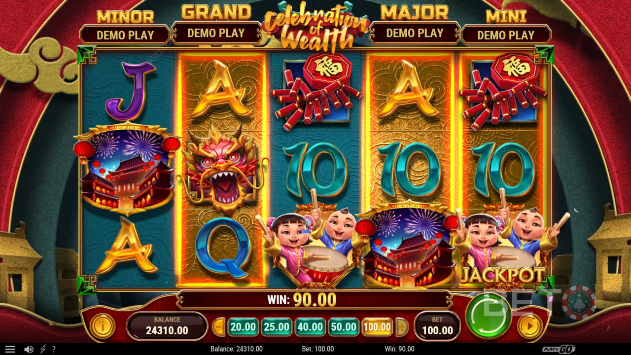 Celebration of Wealth Review by BETO Pokies