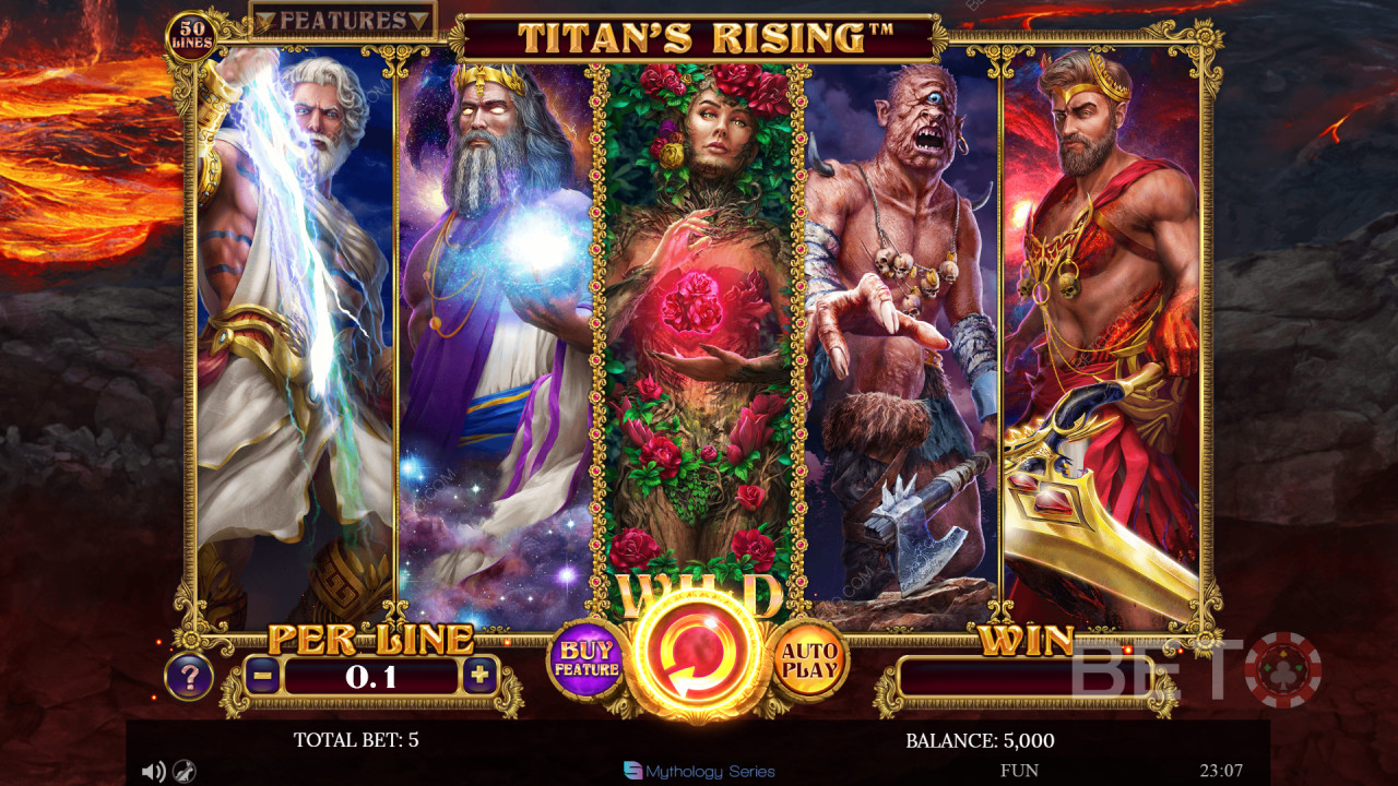 Titans Rising: BETO Pokies