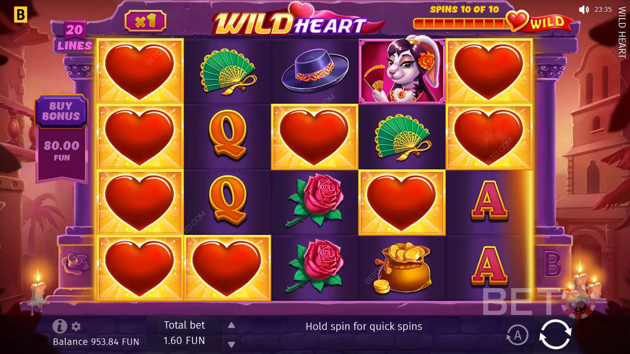 Wild Heart Free Play