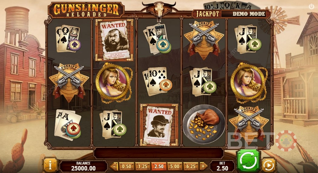 Gunslinger Reloaded Online Pokie