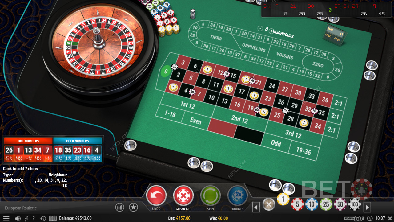 European Roulette Pro Pokie Game