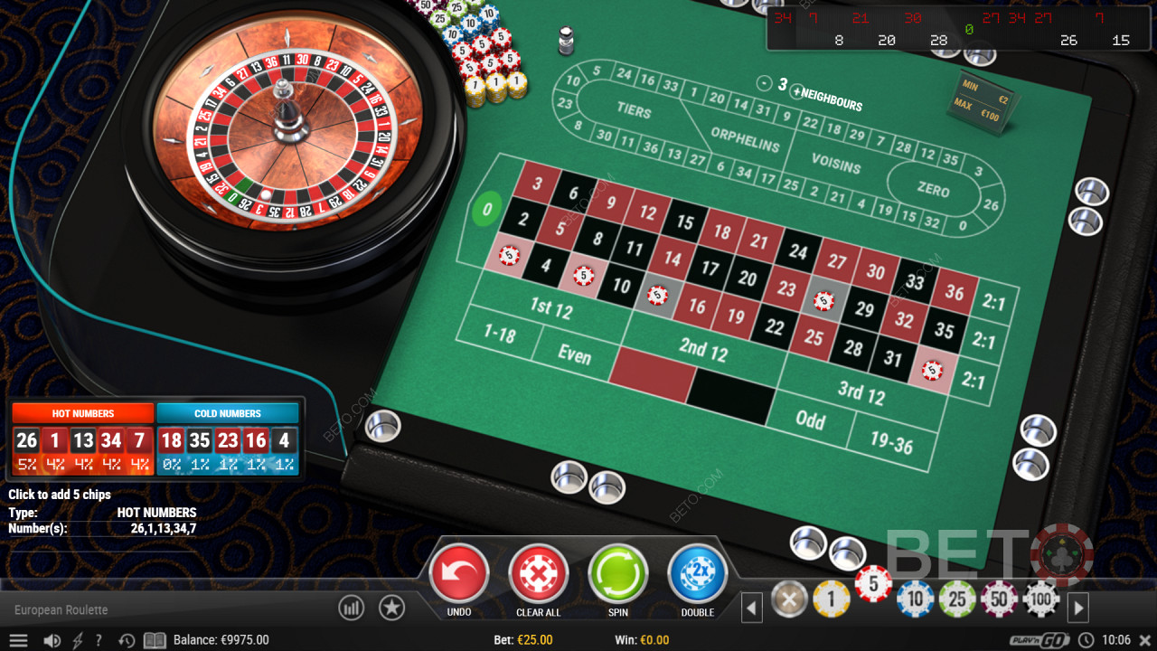 European Roulette Pro Pokie Game