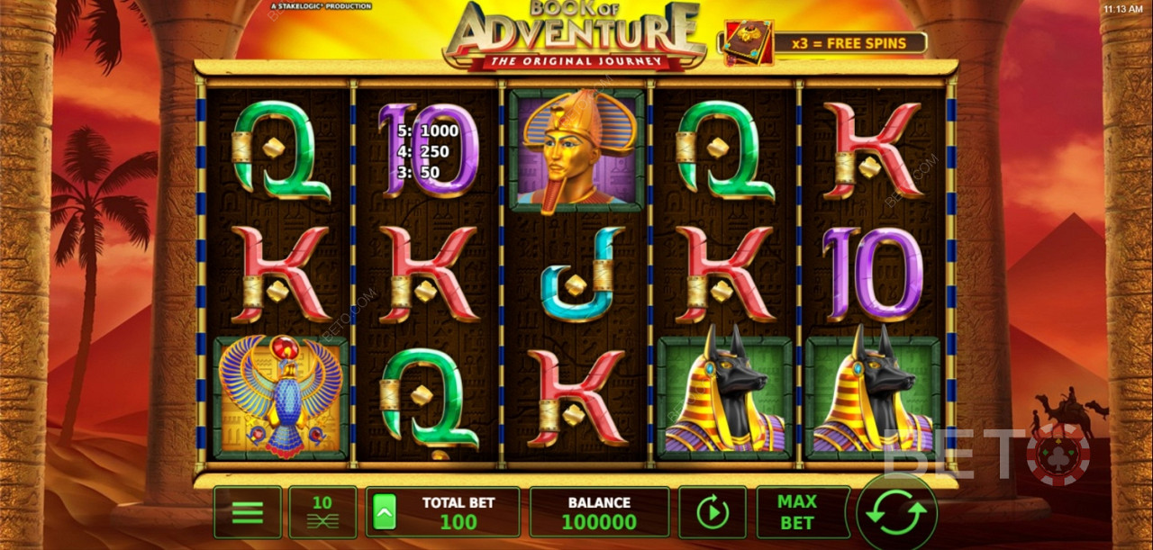 Now you can play The Book of Adventure pokie on your mobile and tablet too