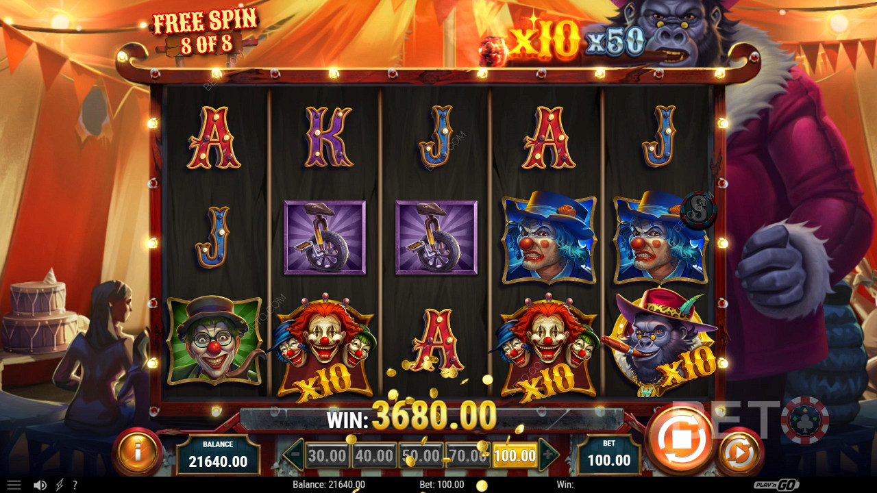 3 Clown Monty 2 Free Play