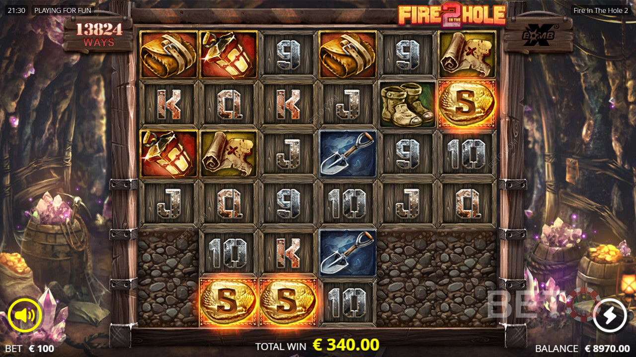 Fire in the Hole 2 Free Play
