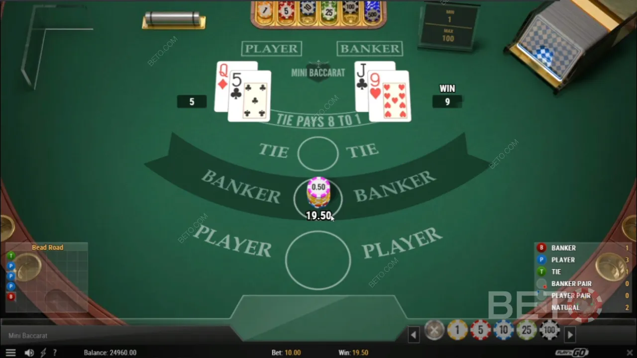 Baccarat Casino Games - Learn how to master Baccarat Strategies
