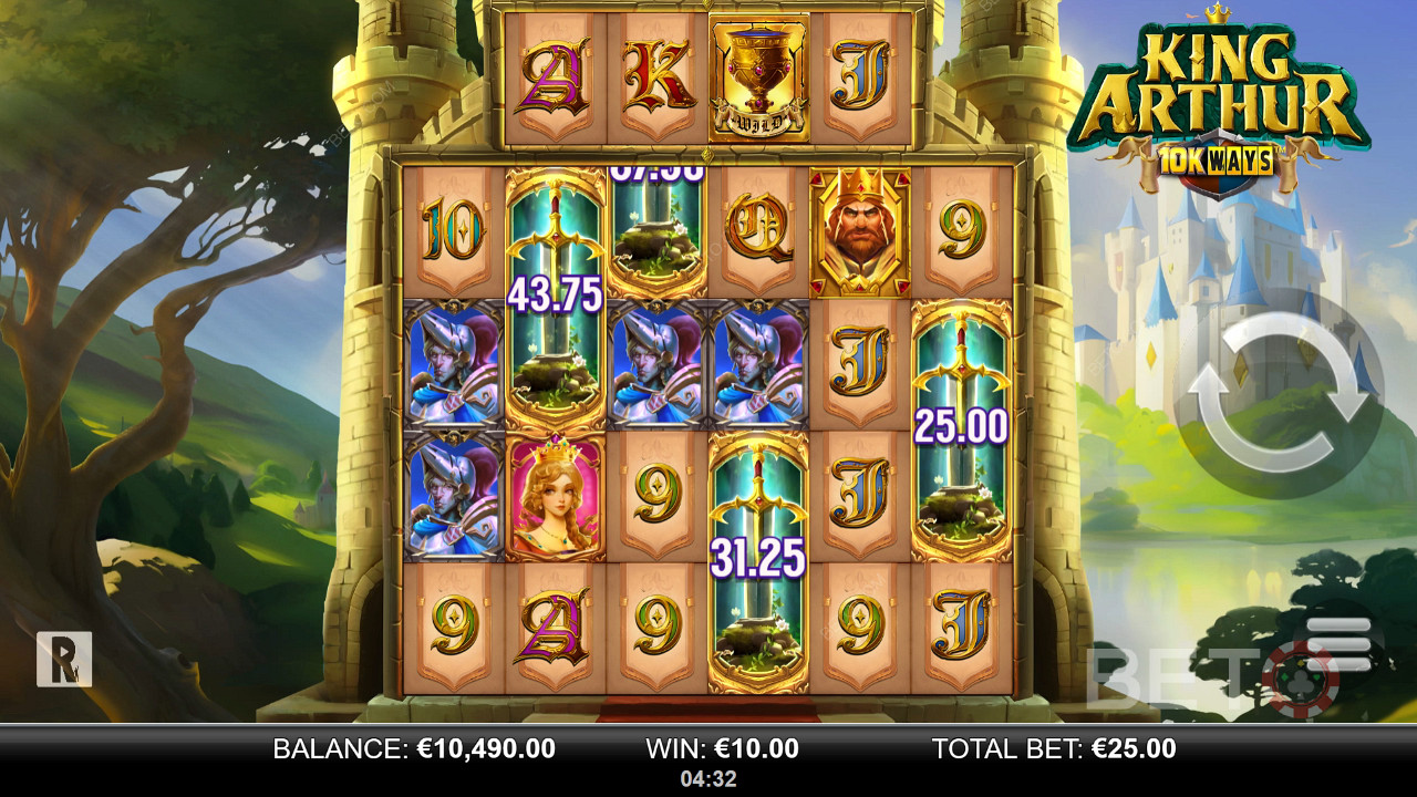 King Arthur 10k Ways Free Play