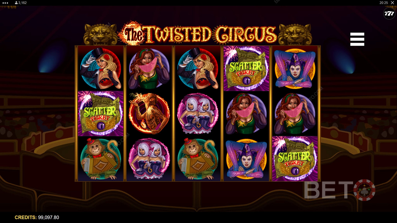 The Twisted Circus Review by BETO Pokies