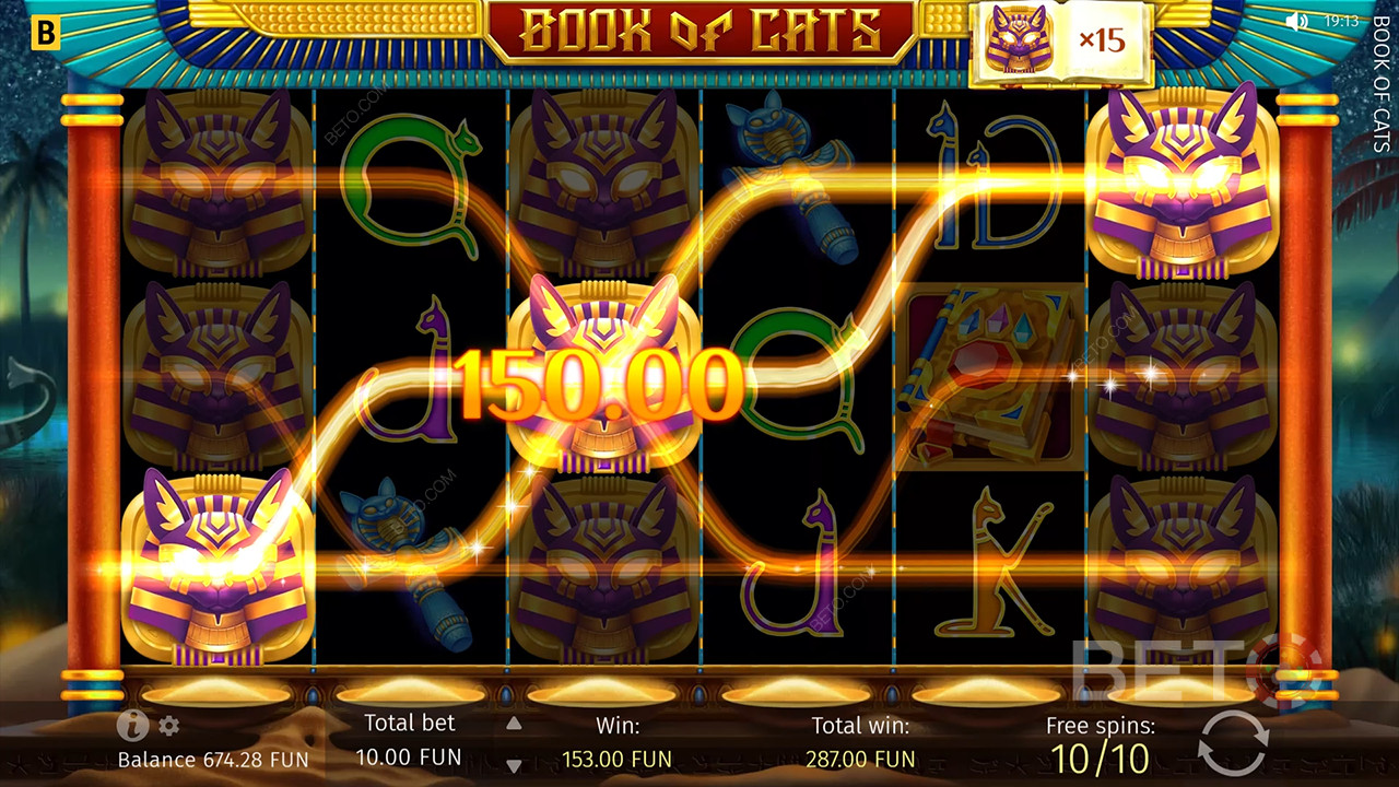 Book Of Cats Review by BETO Pokies