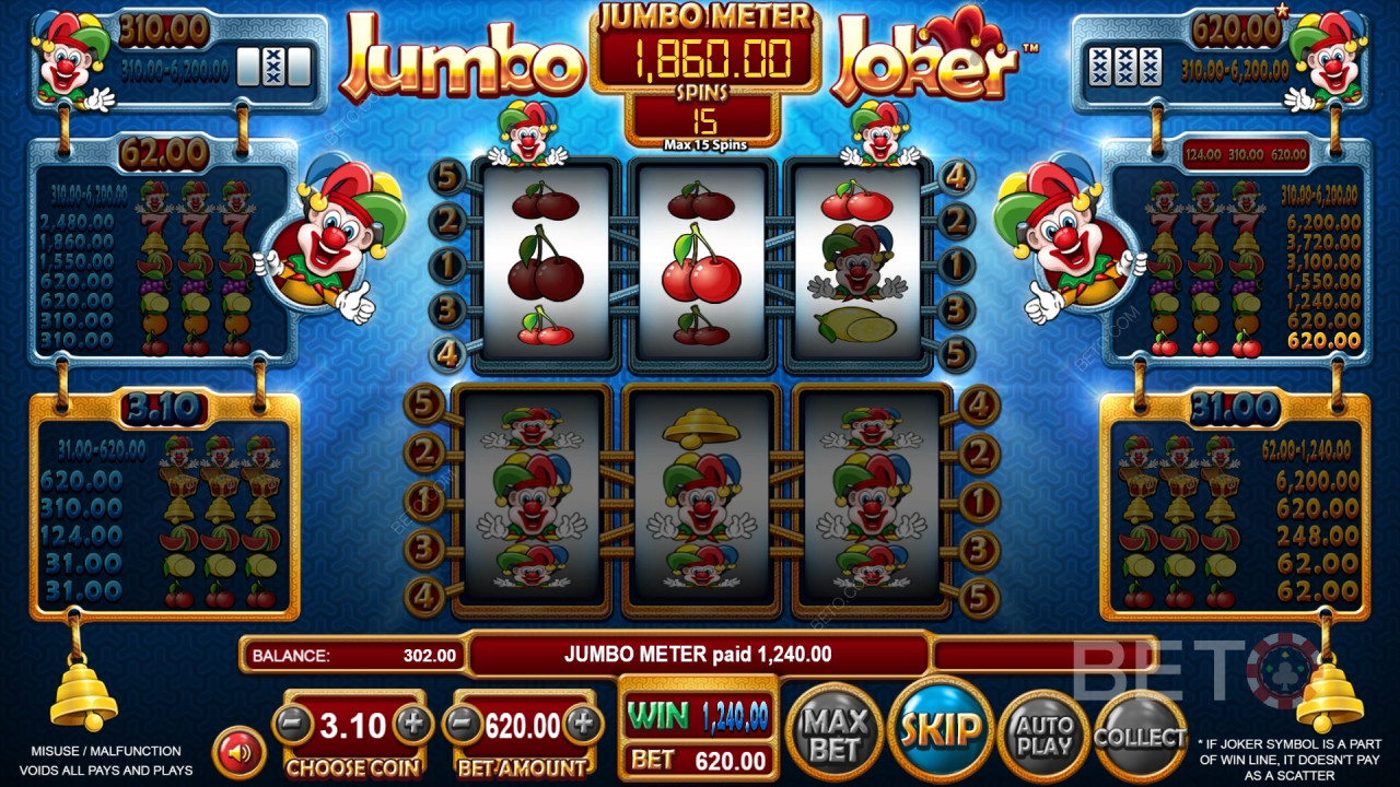 Jumbo Joker Review by BETO Pokies