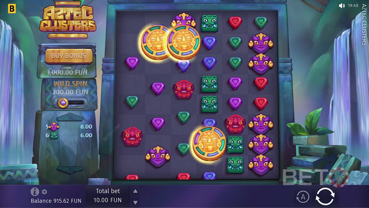 Aztec Clusters Review by BETO Pokies