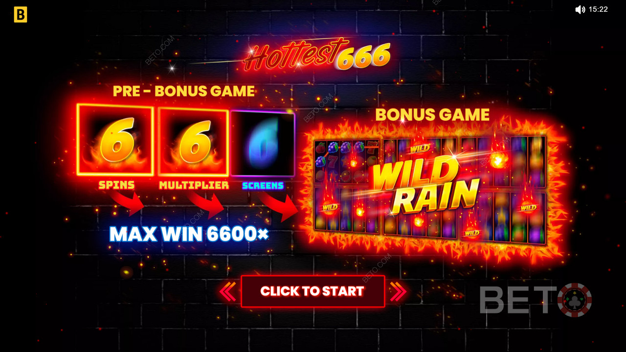 Ripper Bonus Features in Hottest 666 by BGAMING