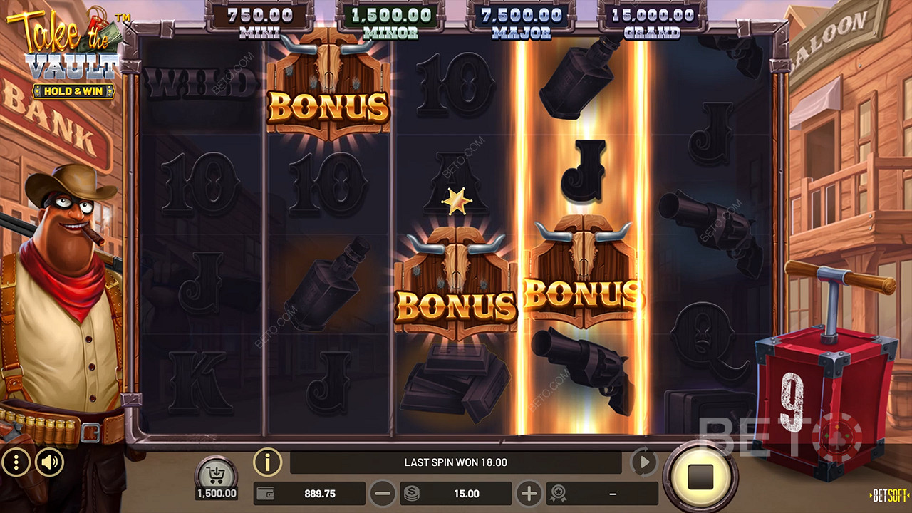 Crack The Vault Review by BETO Pokies