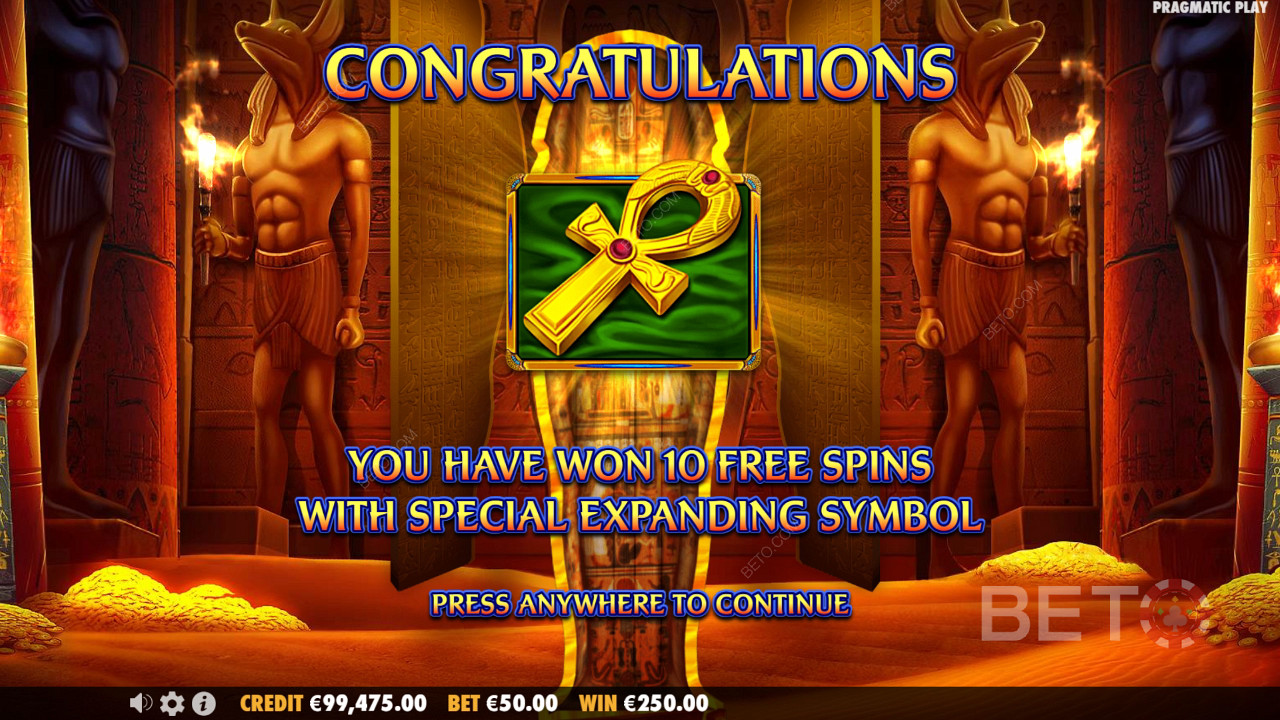 Nab a 5,000x Jackpot in the Ancient Egypt Classic Pokie!