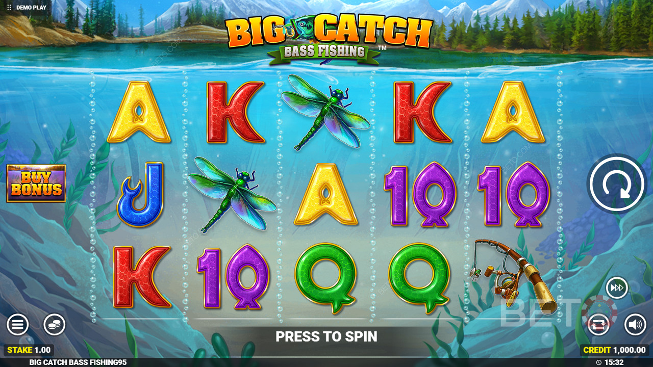 Big Catch Bass Fishing Pokie - Our Take