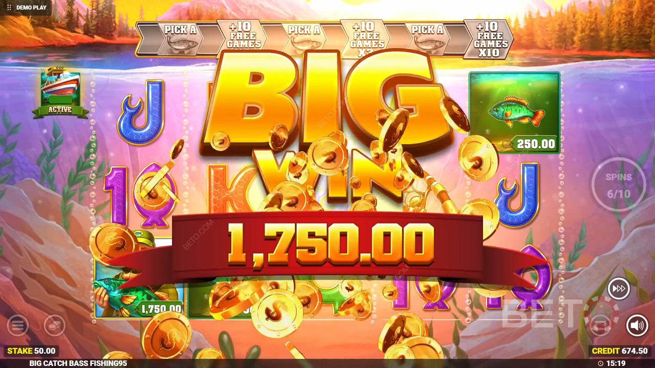 Big Catch Bass Fishing Review by BETO Pokies