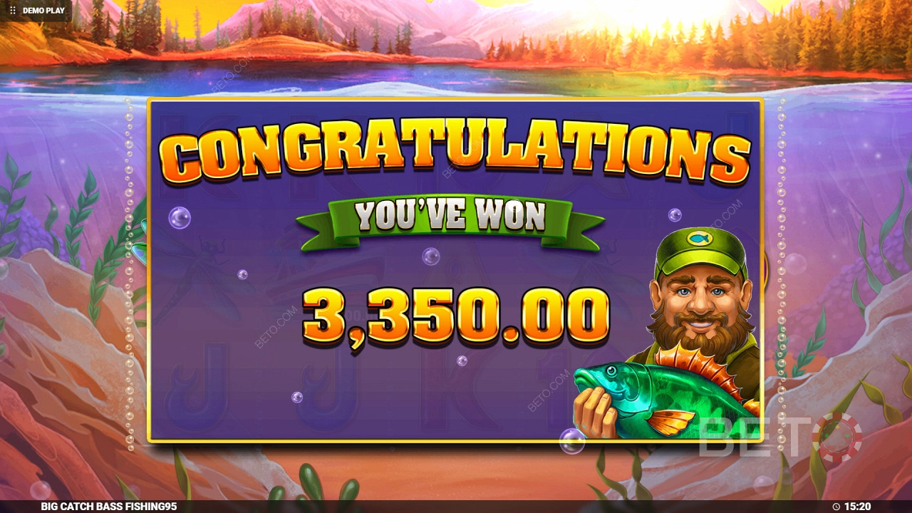 Reel in 4,000x Your Wager on Big Catch Bass Fishing Pokie!