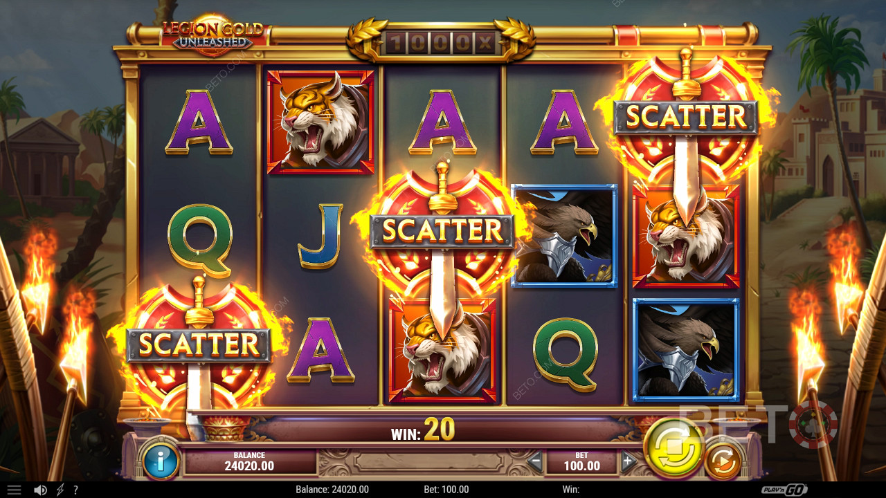 Legion Gold Unleashed Review by BETO Pokies