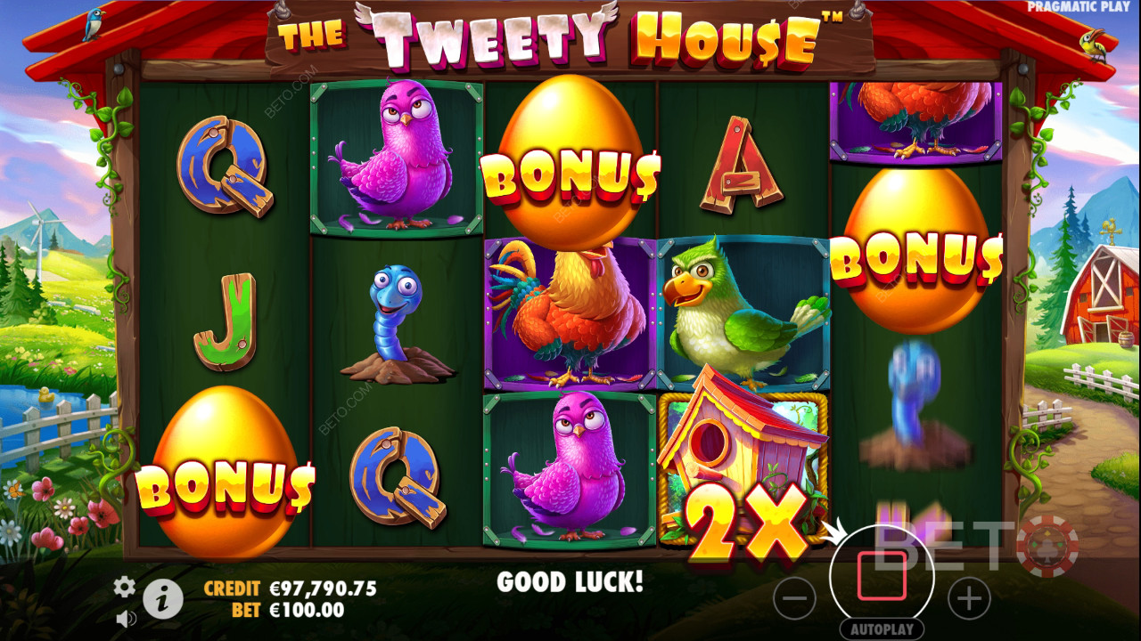 The Tweety House Review by BETO Pokies
