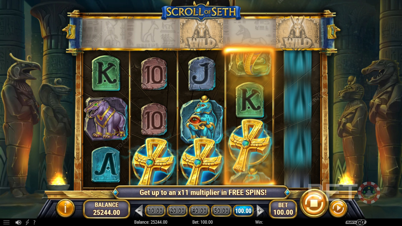 Scroll of Seth Review by BETO Pokies