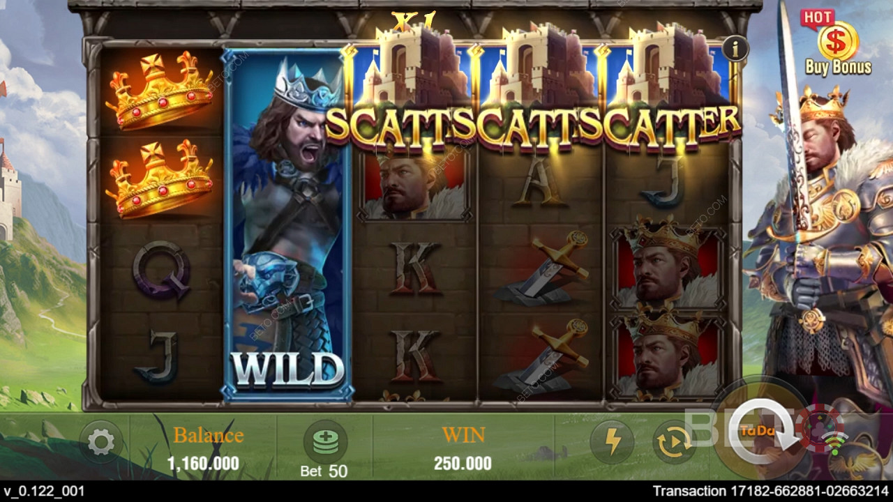 King Arthur Review by BETO Pokies