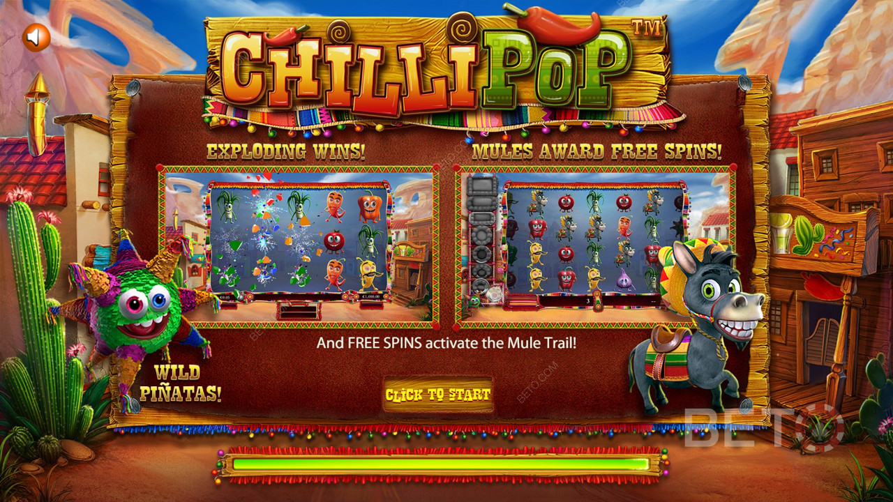 Fiery Aussie spin on the Mexican ChilliPop pokie