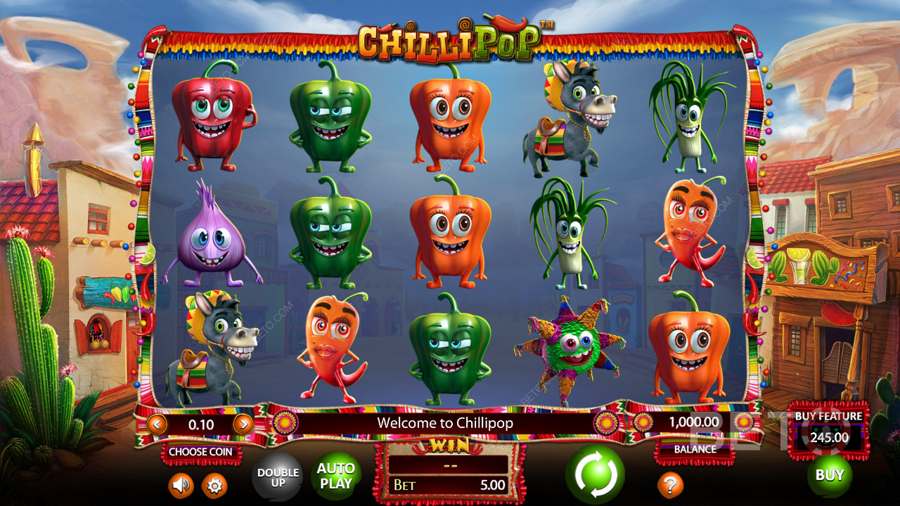 Spicy reels and sizzling grid in ChilliPop