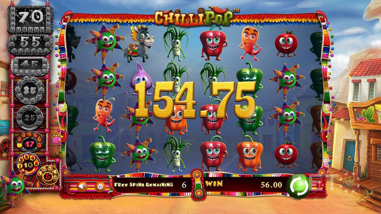 Snagging a ripper payout in ChilliPop pokie machine