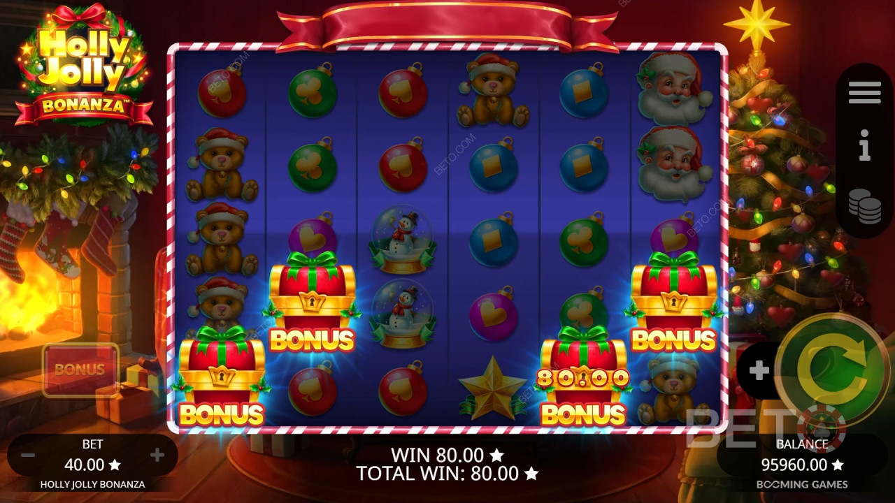 Holly Jolly Bonanza Review by BETO Pokies