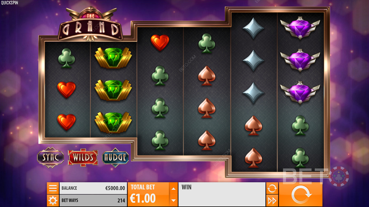 Regal pokies symbols in The Grand