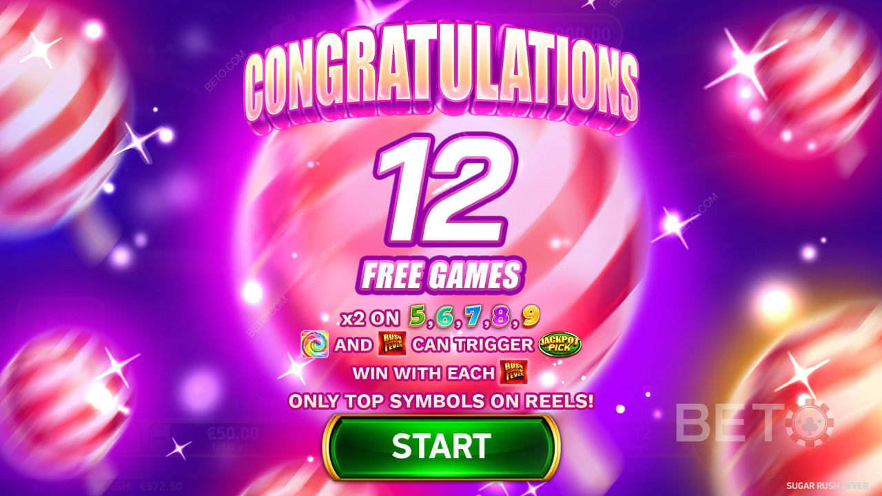Score Big with Sugar Rush Fever Pokie: 4,544x Max Win!