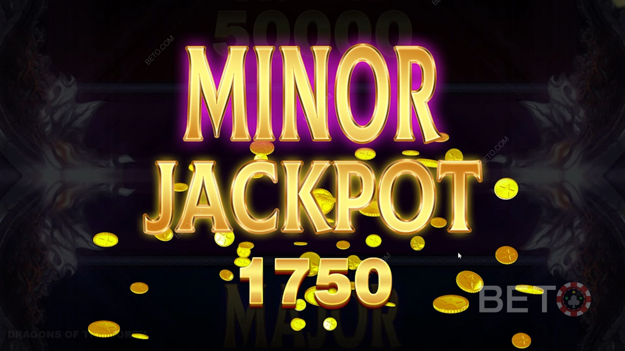 Ripper prize on Dragons of the North pokie machine