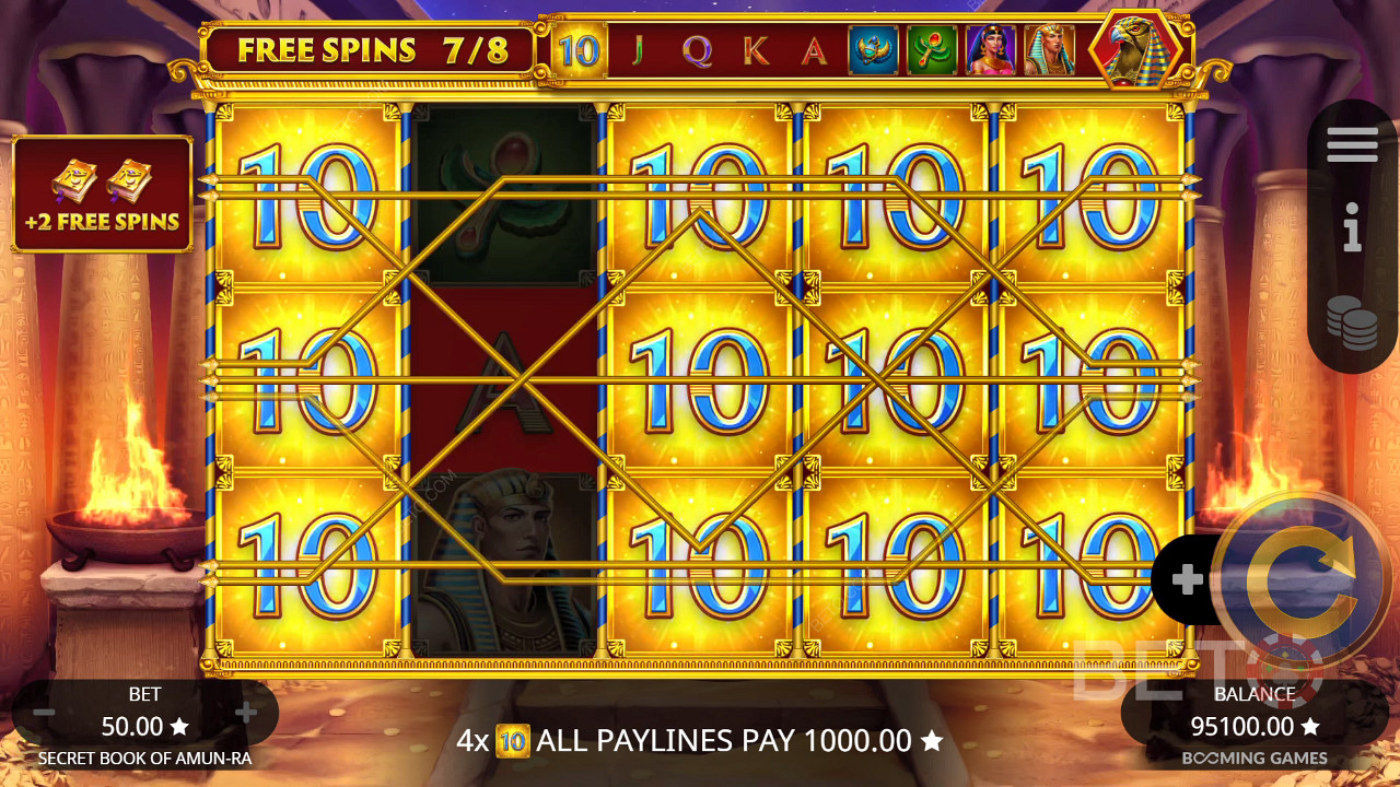 Secret Book of Amun Ra Free Play