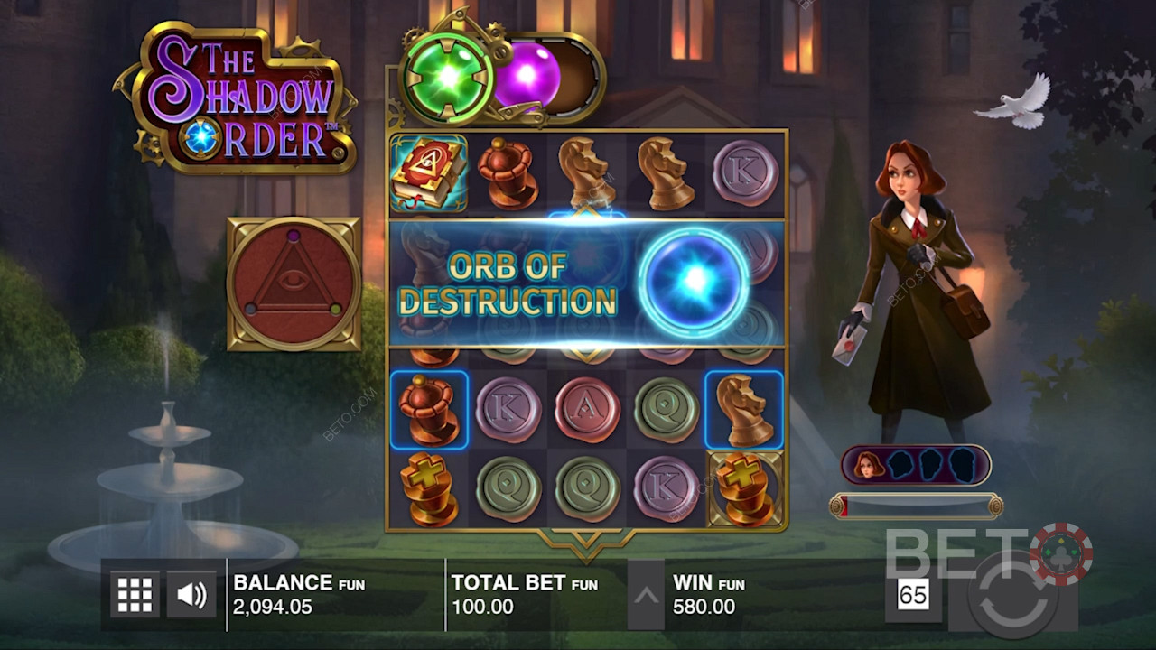 Orbs and Cascading features can lead to massive payouts