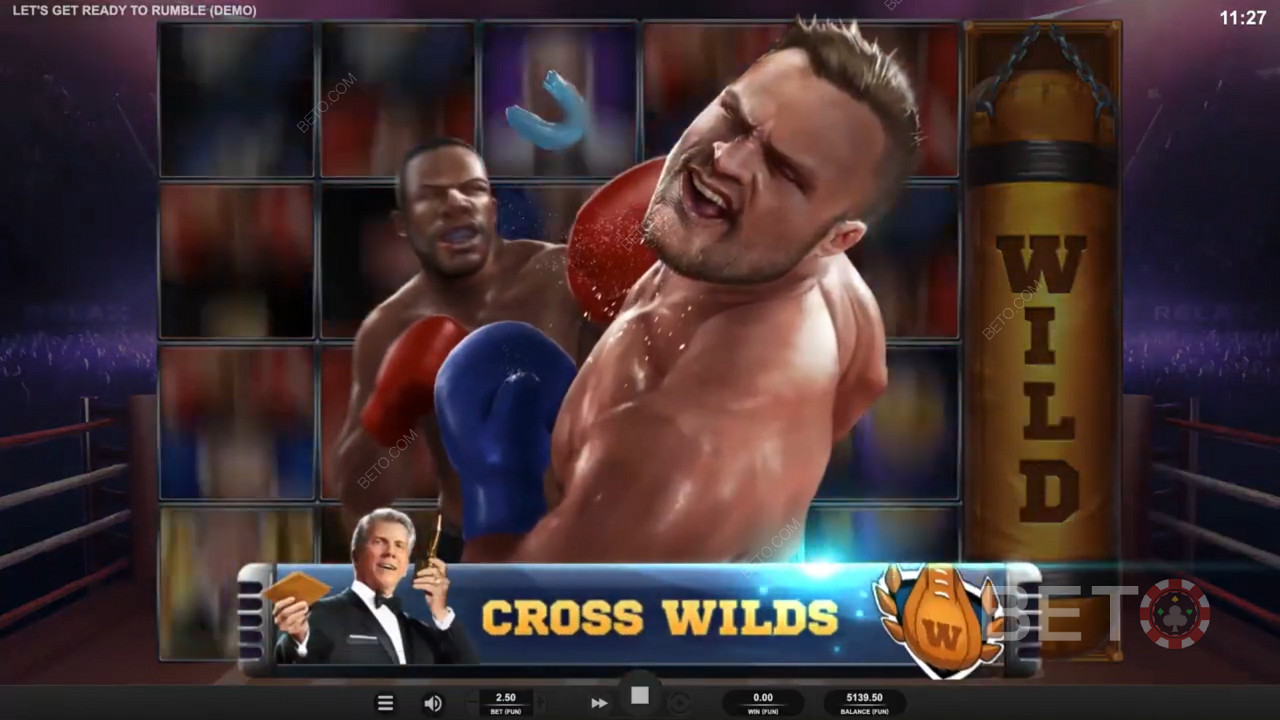 Ripper Cross Wilds feature in Rumble Spins