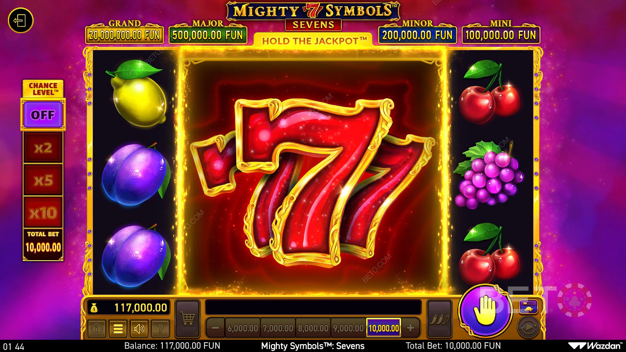 Mighty Symbols: Sevens Free Play