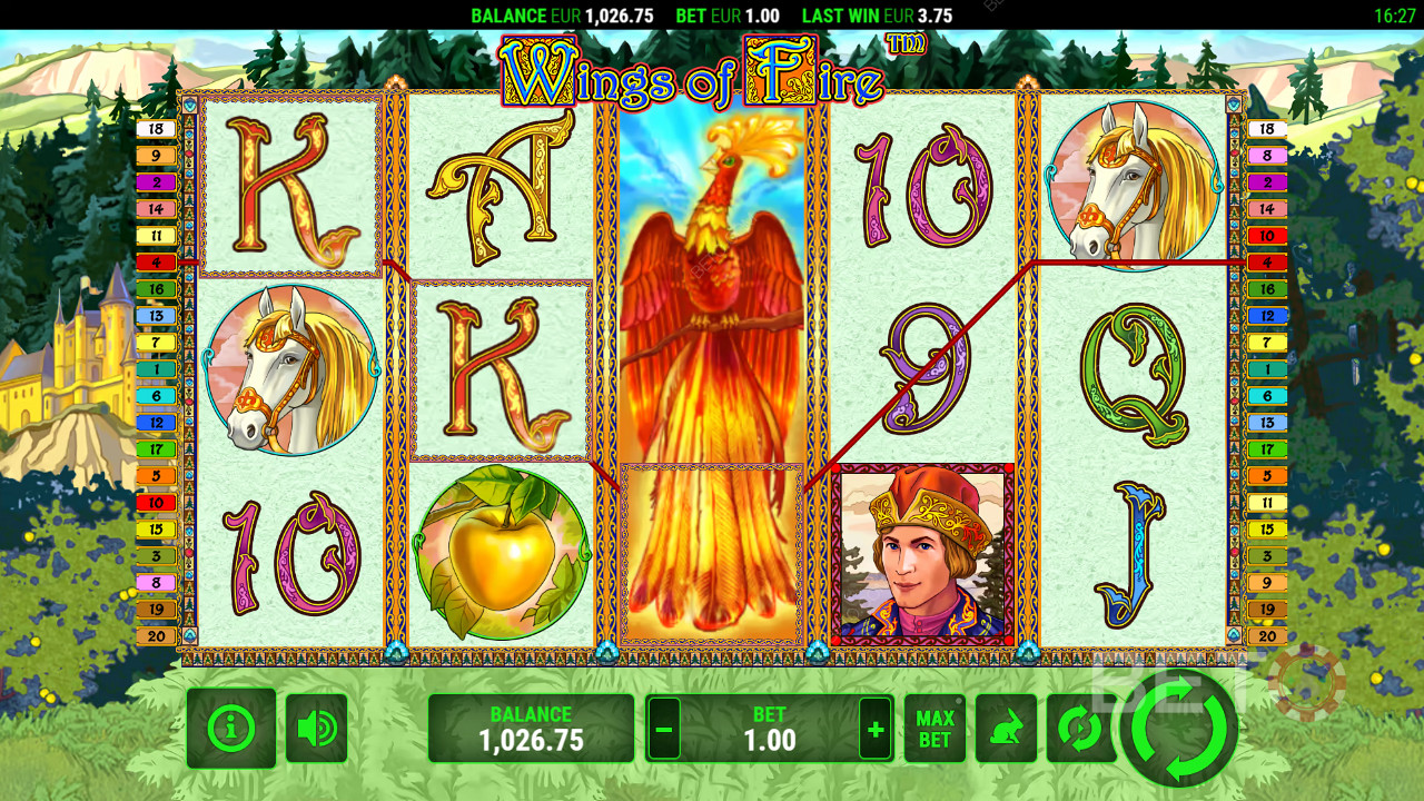 Soar to 2,000x Your Stake in Wings of Fire Pokie!