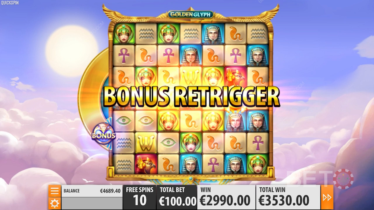 Heaps of power-ups to boost your chances of scoring big wins, mate