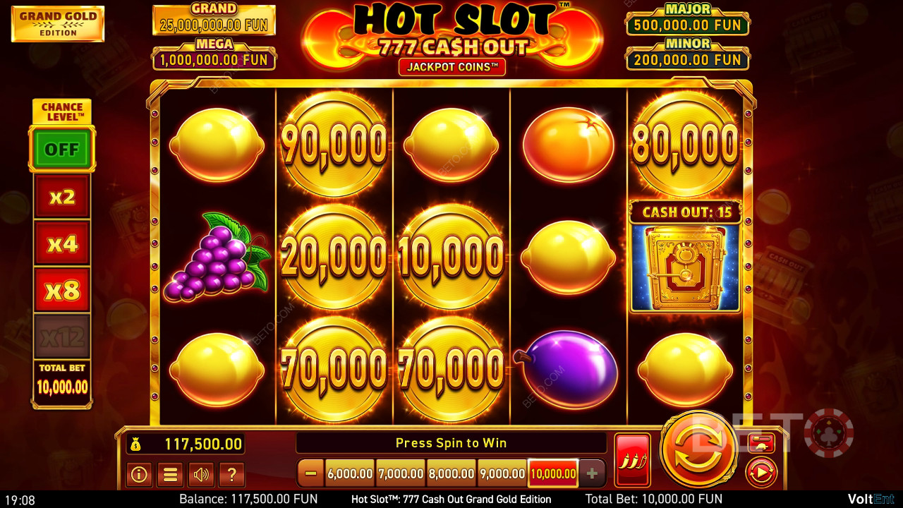 Hot Slot: 777 Cash Out Grand Gold Edition Review by BETO Pokies