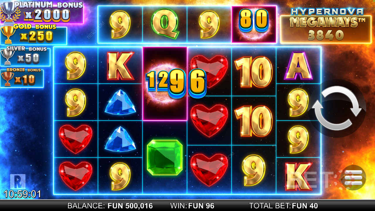 Heaps of ways to win big: 117,649 chances for a ripper payout