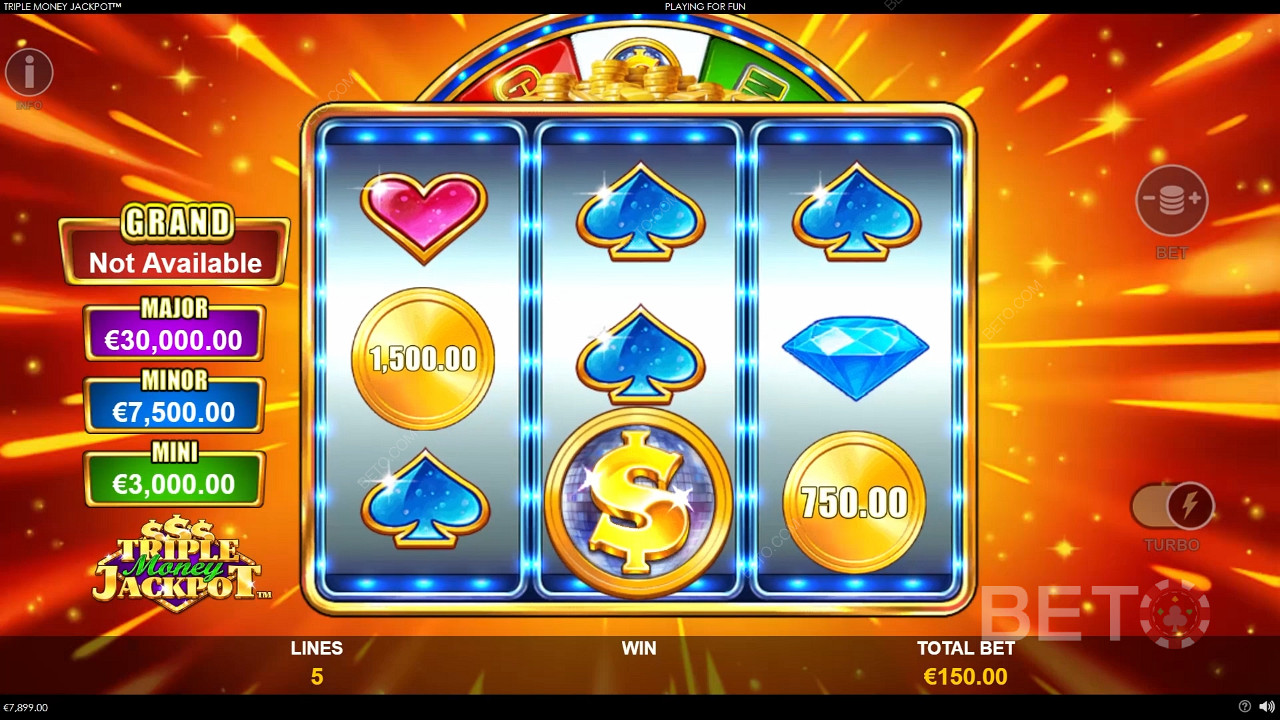 Triple Money Jackpot Free Play