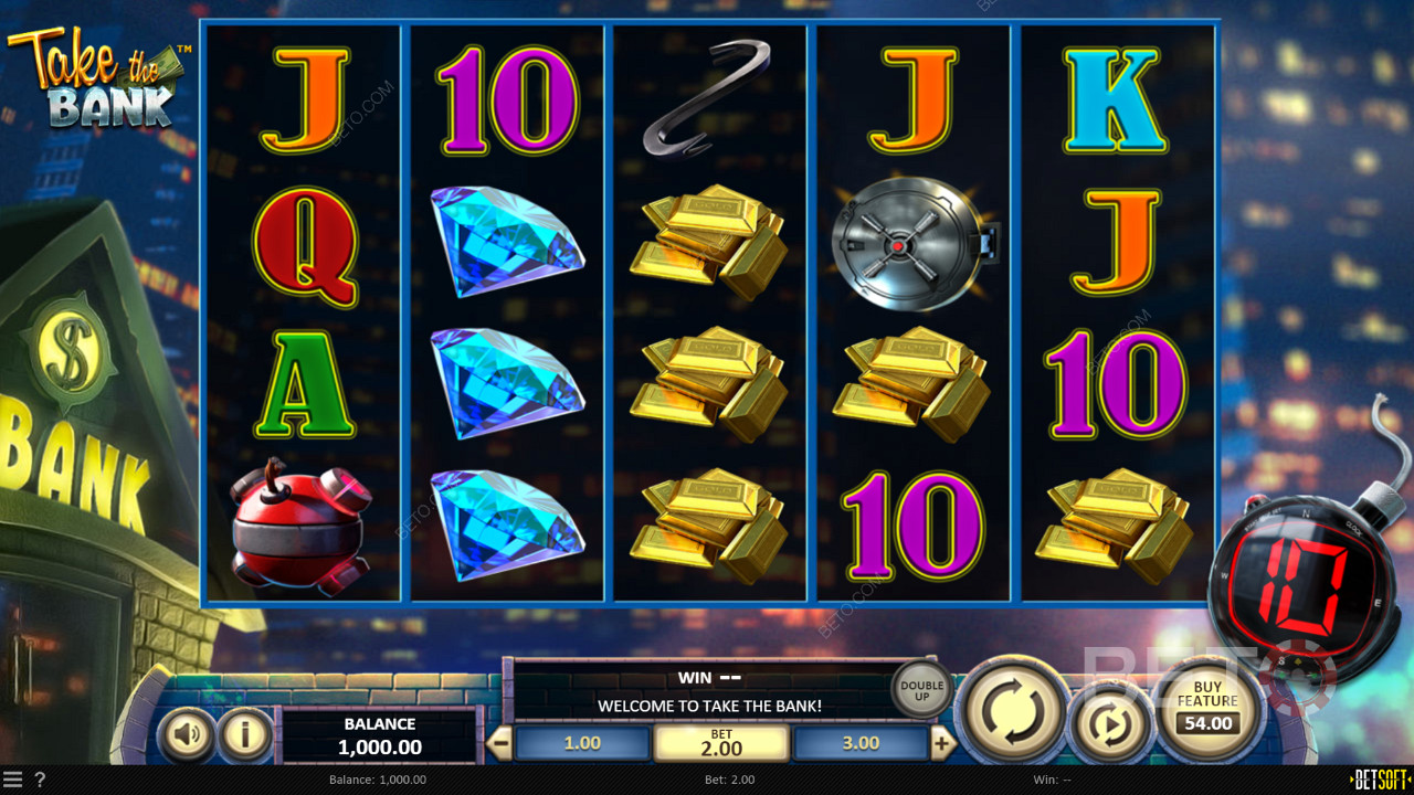 Take The Bank - Ready to crack the vault like a true Aussie crim?