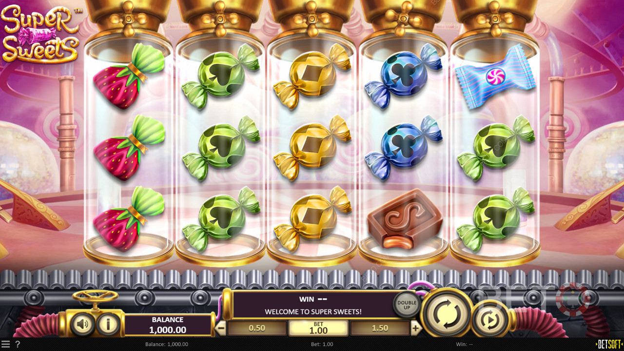 Sugar-coated icons in Super Sweets