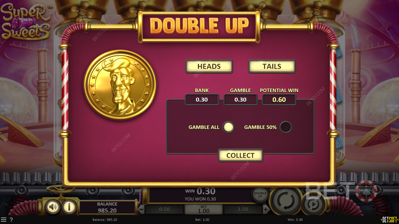 Punt your winnings on Super Sweets