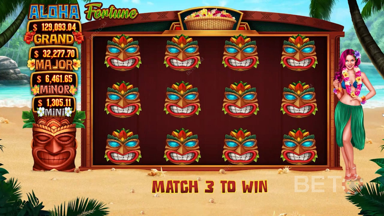 Tiki Bonanza: Stack those wilds for a ripper feature unlock