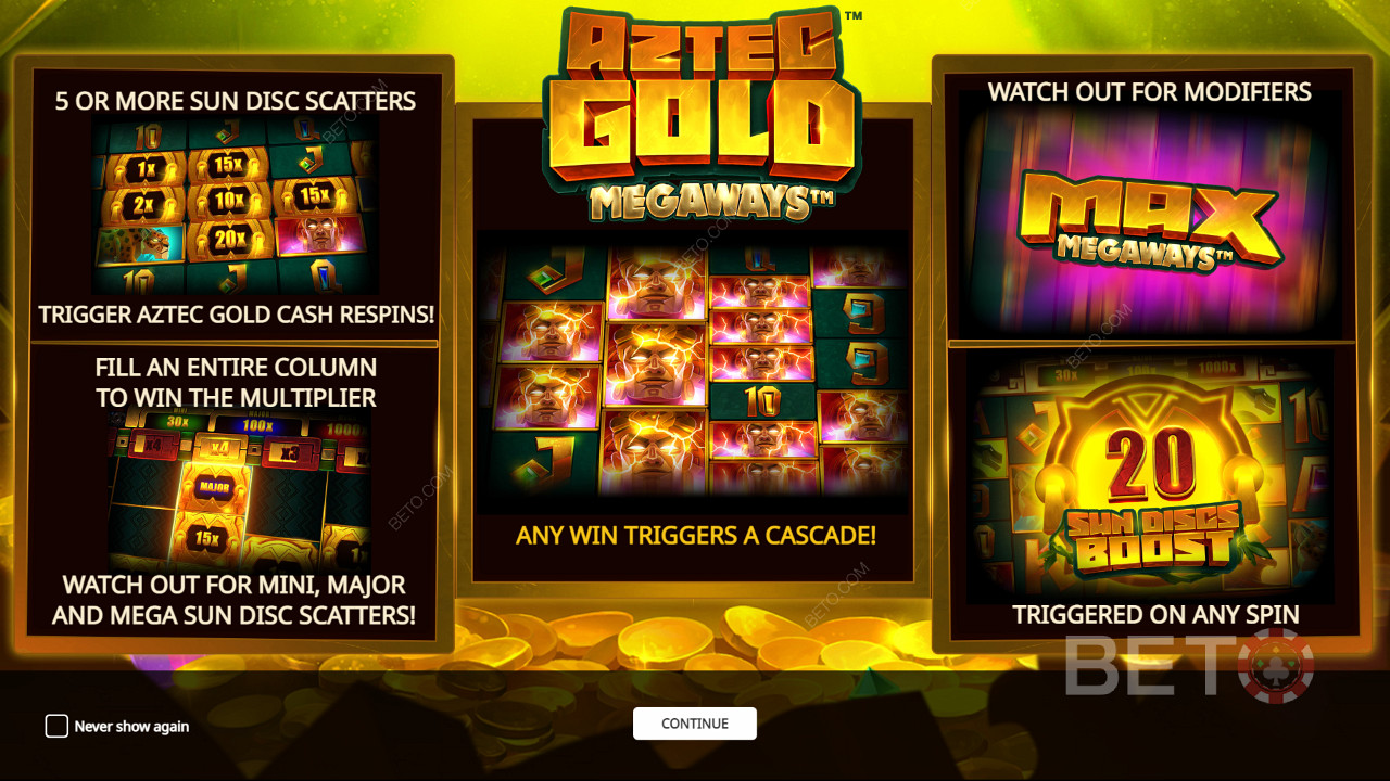 Discover ripper bonus features in Aztec Gold Megaways pokie machine
