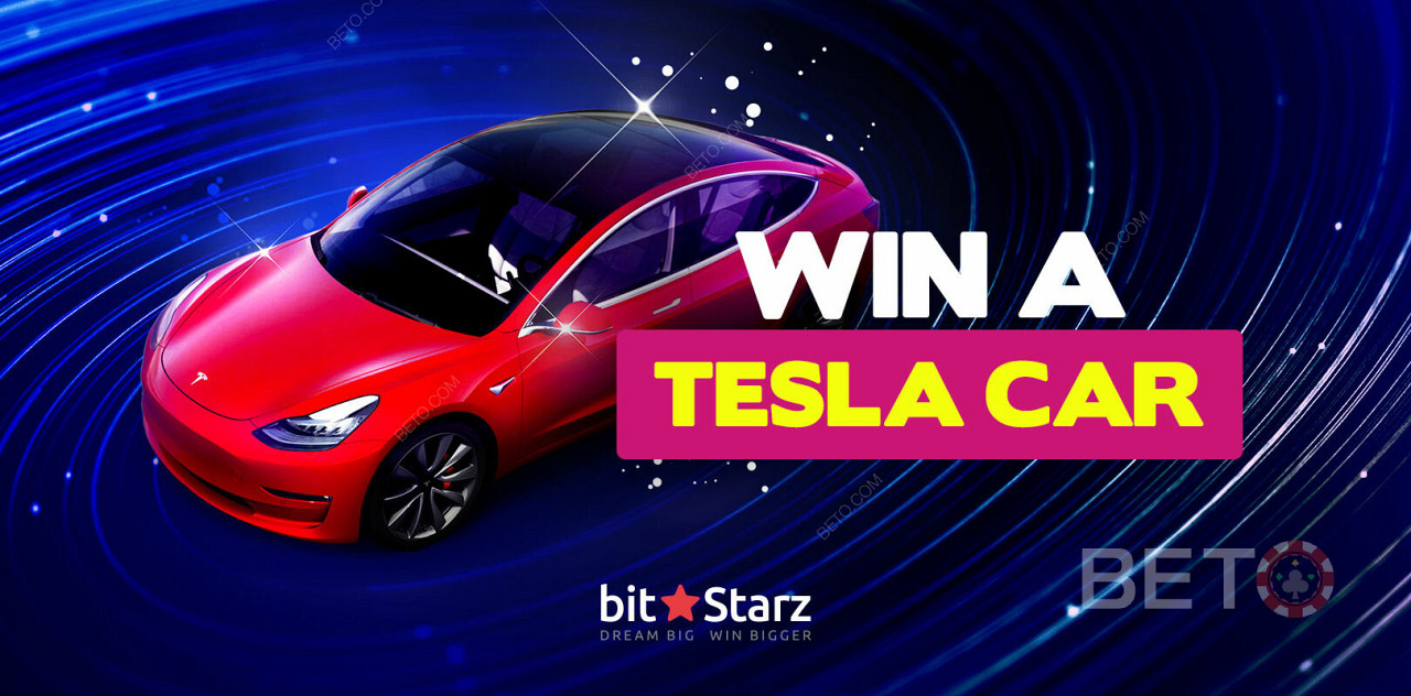 Score a Tesla at Bitstarz Pokies!